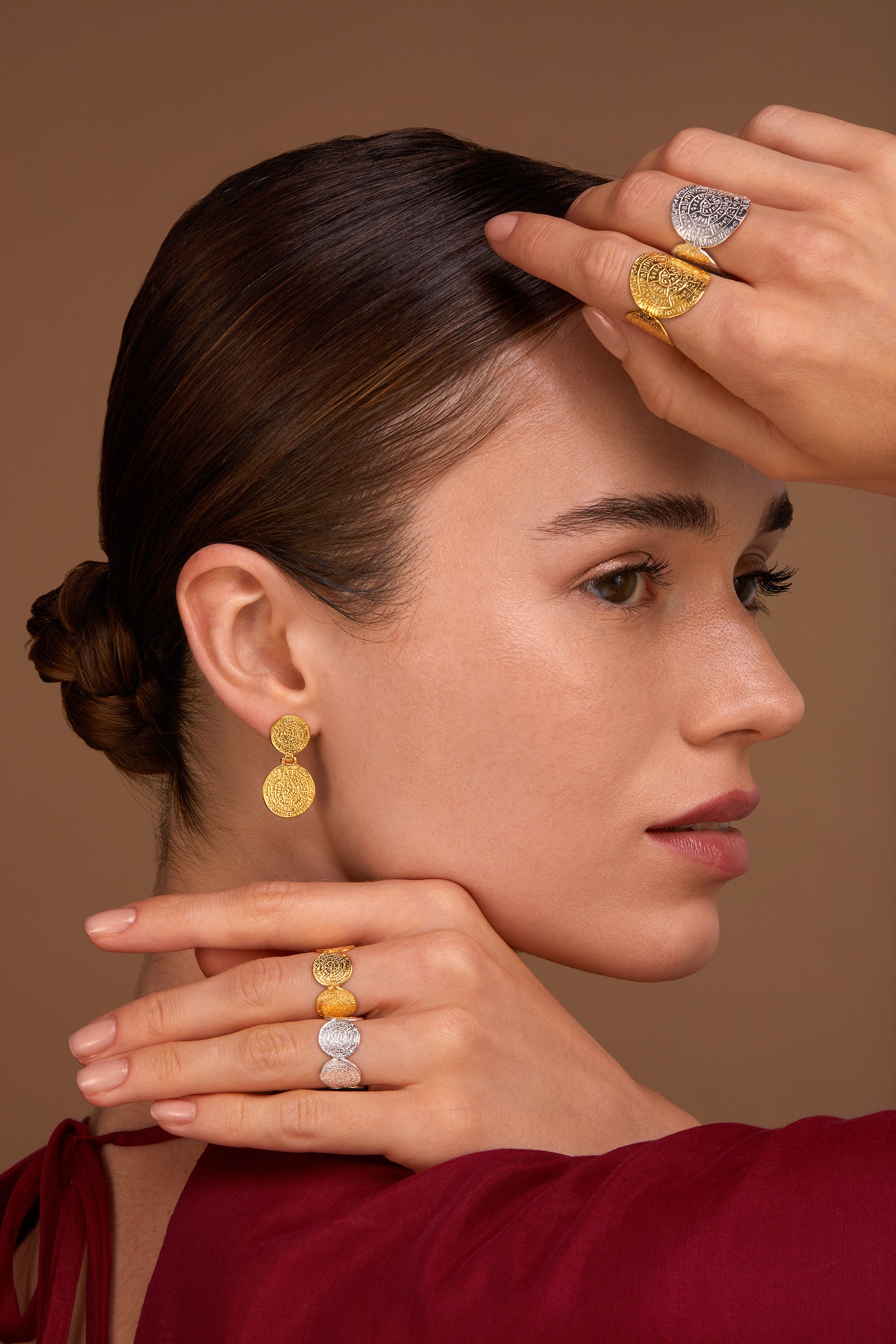 Δαχτυλίδι "Δίσκοι της Φαιστού"