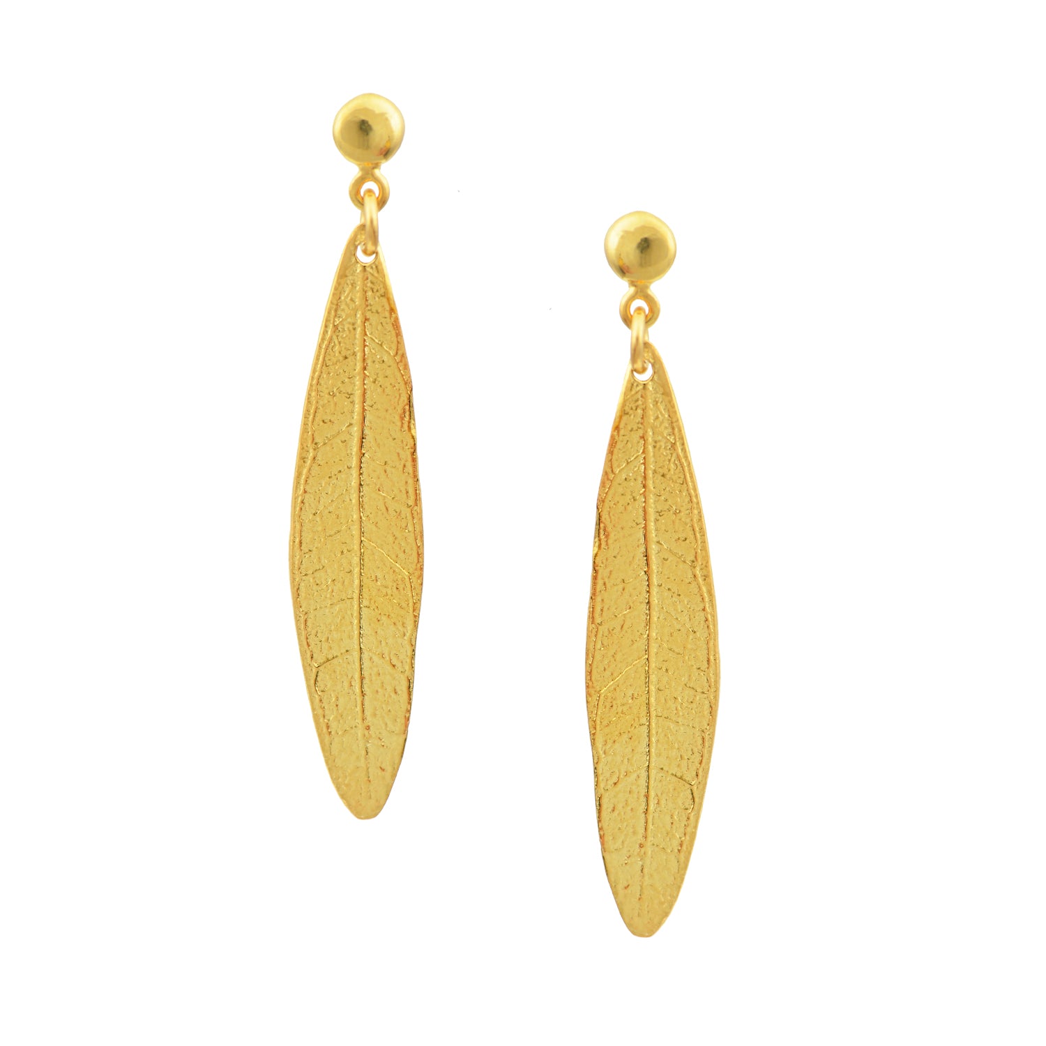 Olive Leaf Earrings
