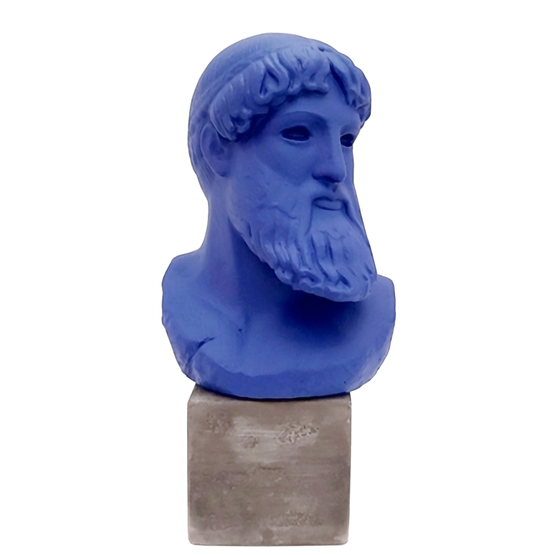 Χρωματιστό Κεφάλι του Δία