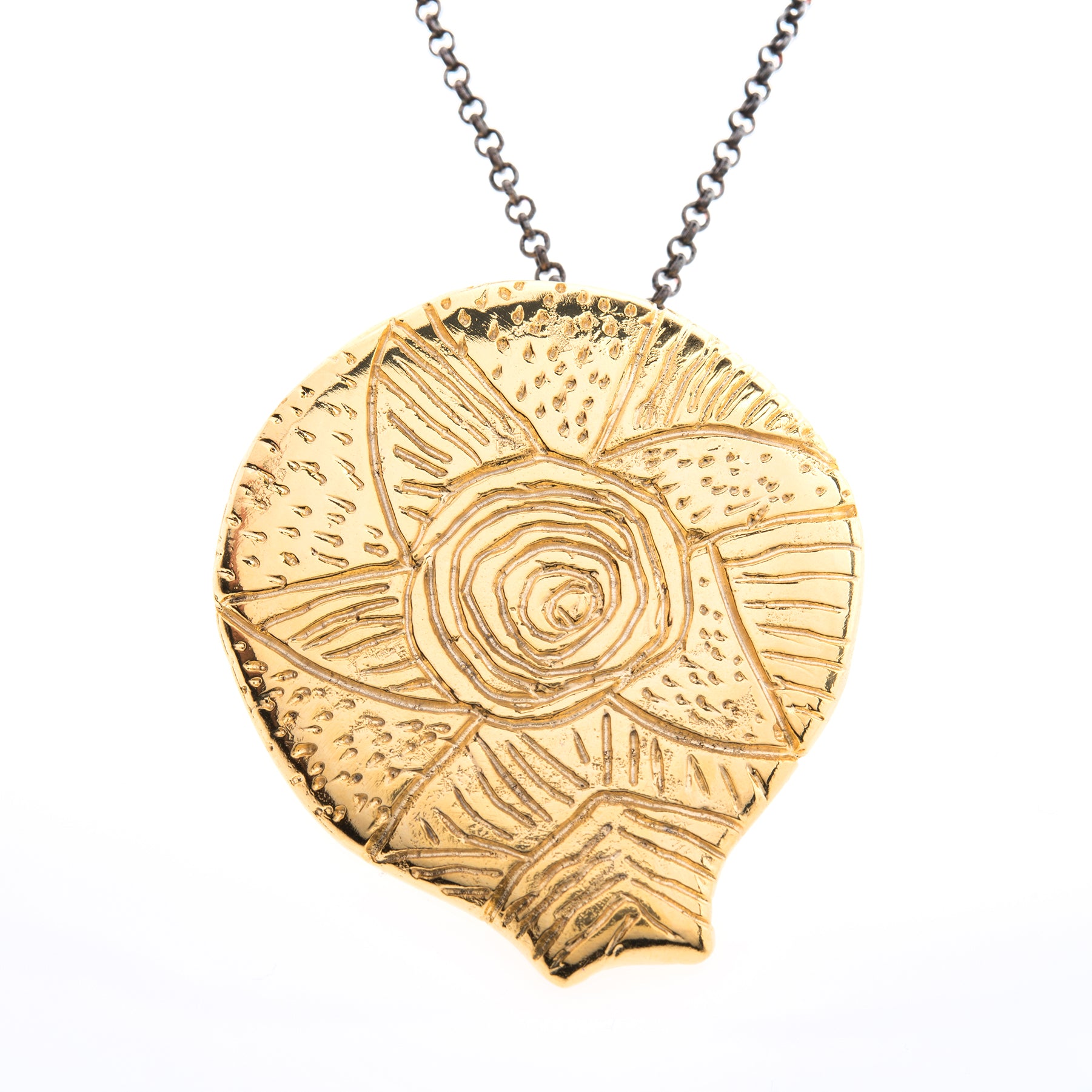 Pan-Shaped Pendant